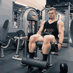 Leg extension demonstration