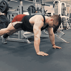 Push-up demonstration