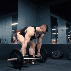 Trap-bar deadlift demonstration